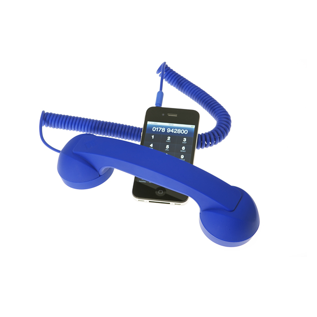 POP PHONE - RETRO HANDSET ブルーサブ画像