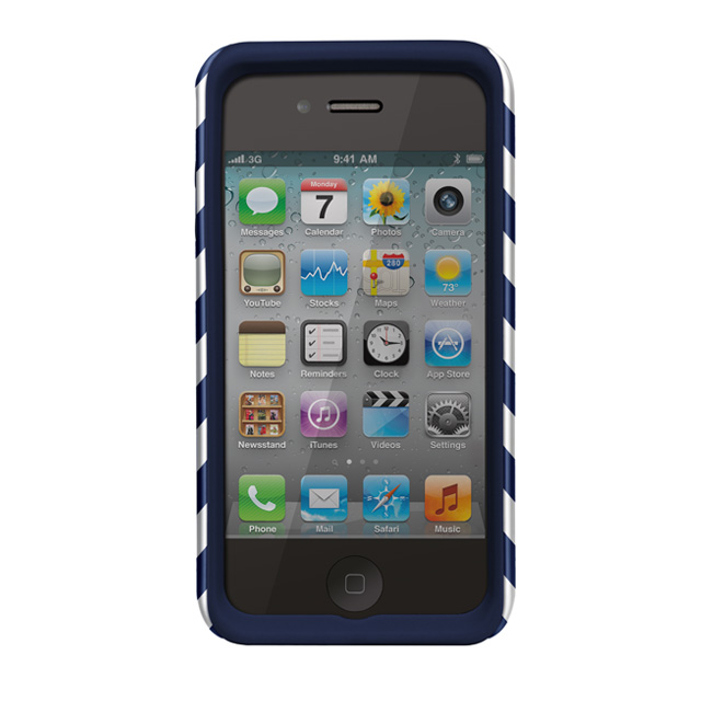 【iPhone ケース】Case-Mate iPhone 4S / 4 Hybrid Tough Case, ”I Make My Case” Ling Blue Elephant/Liner (534c)サブ画像
