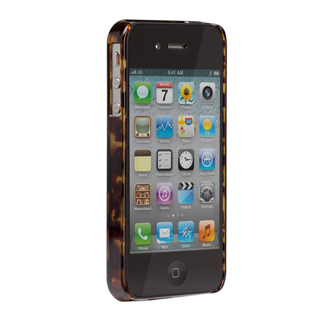 【iPhone ケース】Case-Mate iPhone 4S / 4 Tortoise Barely There Case, Brownサブ画像