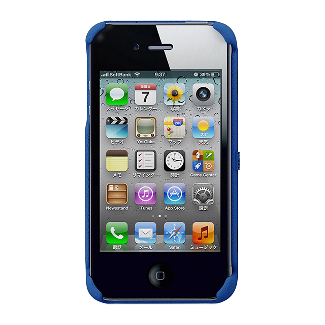 【iPhone4S/4 ケース】Freshfiber Cassette Bluegoods_nameサブ画像