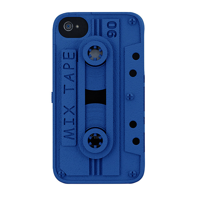 【iPhone4S/4 ケース】Freshfiber Cassette Blue
