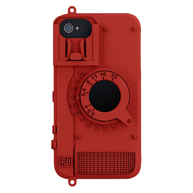 【iPhone4S/4 ケース】Freshfiber Camera Red