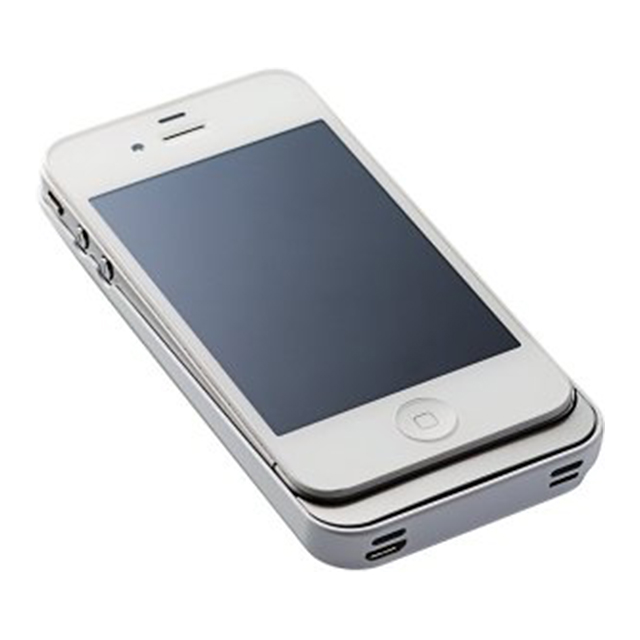 【iPhone4S/4 ケース】ワンセグチューナー/ケースタイプ/バッテリー1,500mAh ホワイトgoods_nameサブ画像