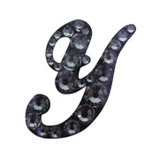 KIRA Rich Jewel seal/イニシャル 【Y】ブラックダイヤモンド