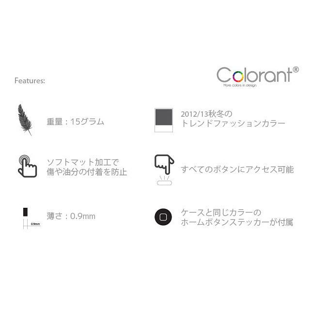 【iPhoneSE(第1世代)/5s/5 ケース】Colorant Case C1 (Baby Pink)goods_nameサブ画像