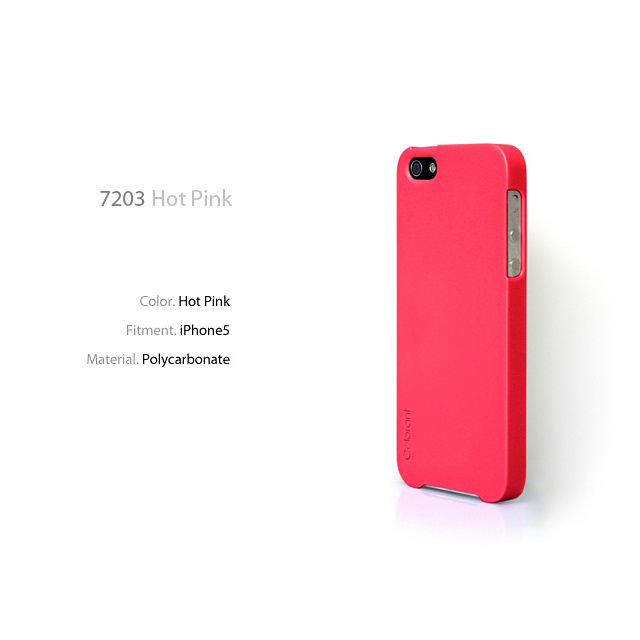 【iPhoneSE(第1世代)/5s/5 ケース】Colorant Case C1 (Hot Pink)goods_nameサブ画像