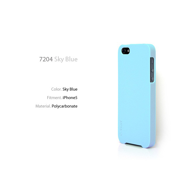 【iPhoneSE(第1世代)/5s/5 ケース】Colorant Case C1 (Sky Blue)サブ画像