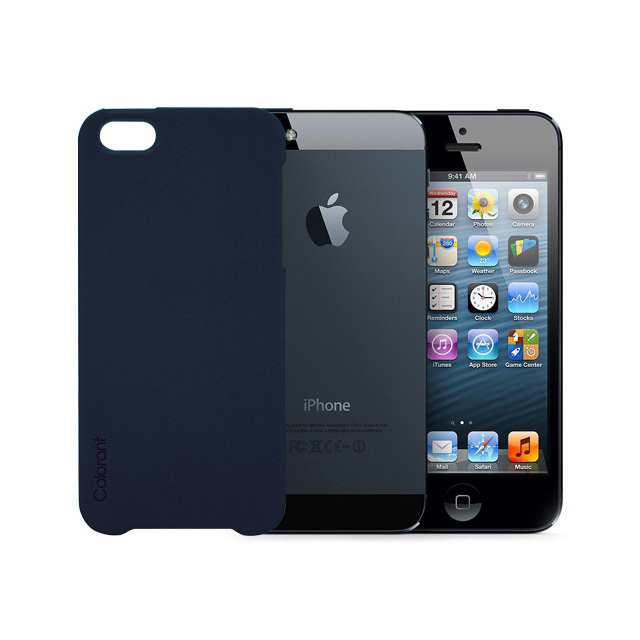 【iPhoneSE(第1世代)/5s/5 ケース】Colorant Case C1 (Navy Blue)サブ画像