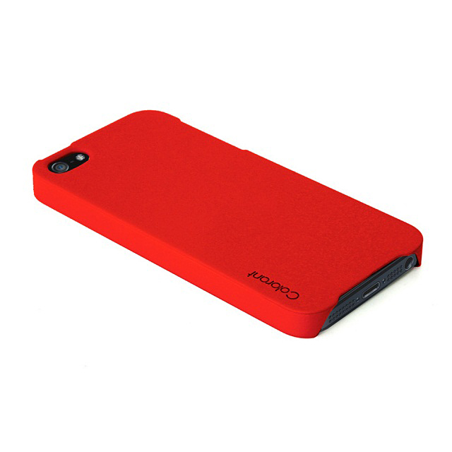 【iPhoneSE(第1世代)/5s/5 ケース】Colorant Case C1 (Flame Red)サブ画像