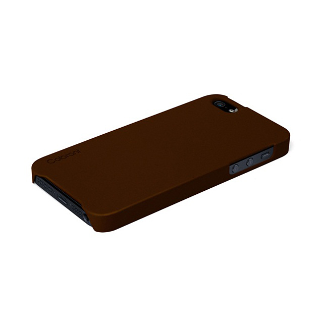 【iPhoneSE(第1世代)/5s/5 ケース】Colorant Case C1 (Espresso Brown)サブ画像