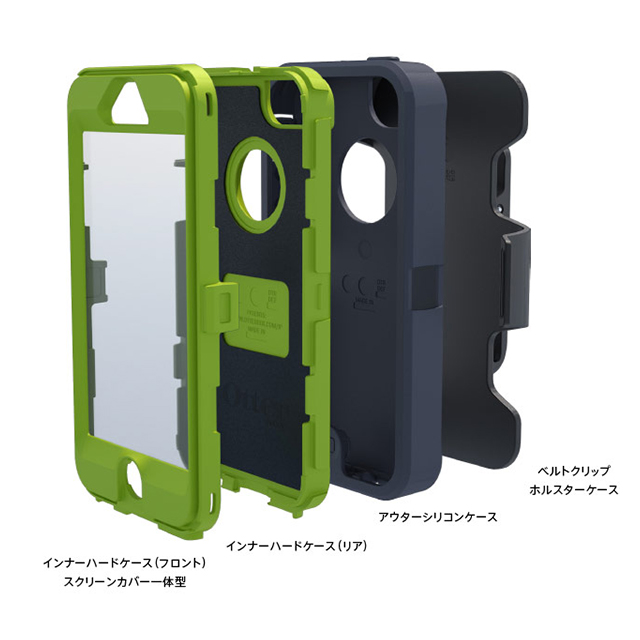 【iPhone5 ケース】OtterBox Defender for iPhone5 Max 4HD Blazedサブ画像