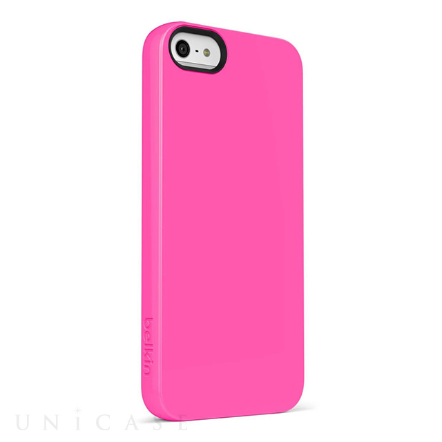 【iPhone5s/5 ケース】Grip Neon Glo (TPU)(ピンク)