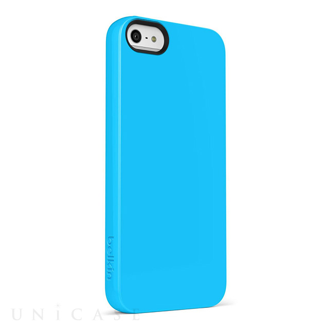 【iPhone5s/5 ケース】Grip Neon Glo (TPU)(ライトブルー)