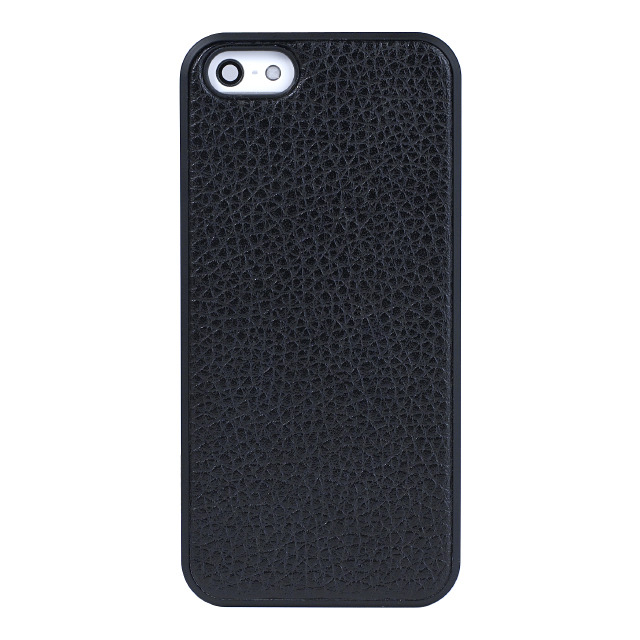 【iPhoneSE(第1世代)/5s/5 ケース】iLavie Leathertech (ブラック)