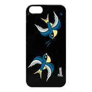 【iPhoneSE(第1世代)/5s/5 ケース】「BEAMS」The Wonderful! Design works. (SWALLOWS)
