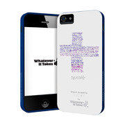 【iPhone5s/5 ケース】『Whatever It Takes』プレミアムシグネチャーケース【Coldplay (White)】