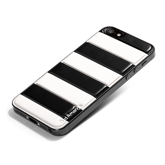 【iPhoneSE(第1世代)/5s/5 スキンシール】Cushi Stripe Blackサブ画像