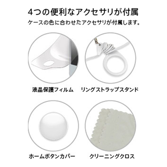 【iPod ケース】eggshell for iPod touch 5G クリアホワイトサブ画像