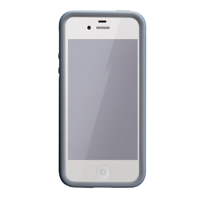 【iPhoneSE(第1世代)/5s/5 ケース】Hybrid Tough Case, Marine Blue/Titanium Greygoods_nameサブ画像