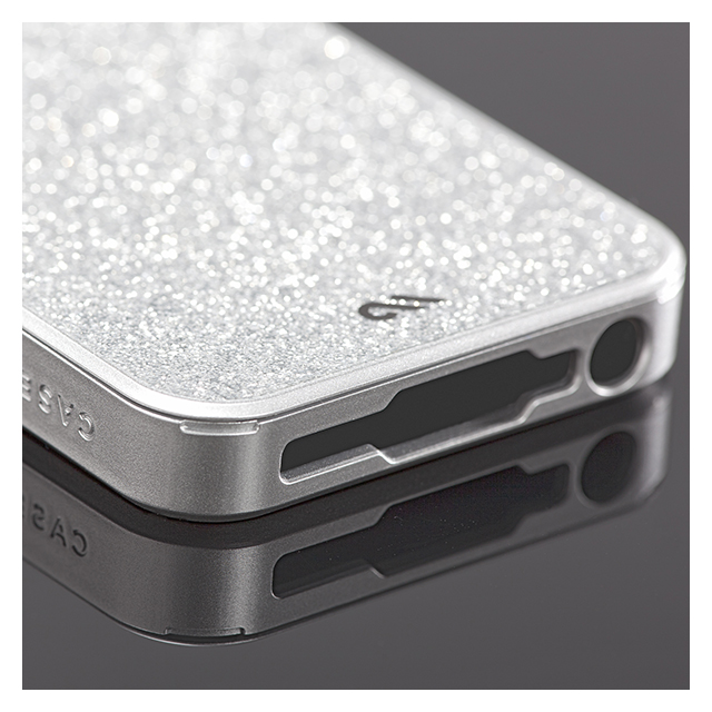 【iPhoneSE(第1世代)/5s/5 ケース】Barely There Case Glam, Silverサブ画像