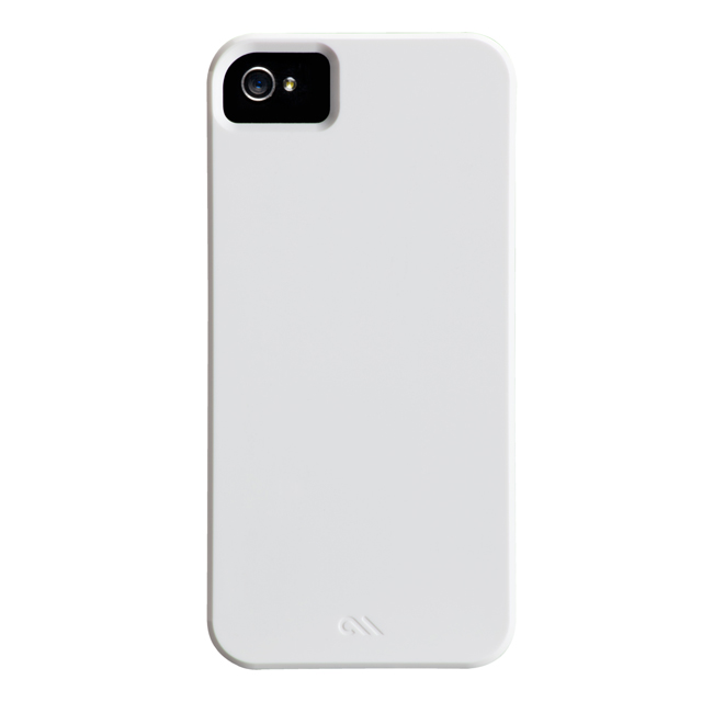 【iPhoneSE(第1世代)/5s/5 ケース】Barely There Case, Glossy Whiteサブ画像