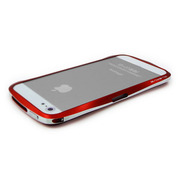 【iPhoneSE(第1世代)/5s/5 ケース】CLEAVE ALUMINUM BUMPER (フレアレッド)