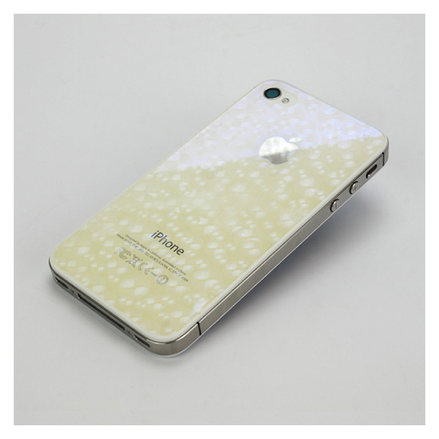 【iPhone4S/4 フィルム】SKY BRIGHT BLUE protector film for iPhone4S/4(bubble holographic)goods_nameサブ画像