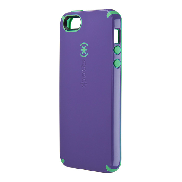 【iPhone5s/5 ケース】CandyShell for iPhone5s/5 Grape Purple/Malachite Green