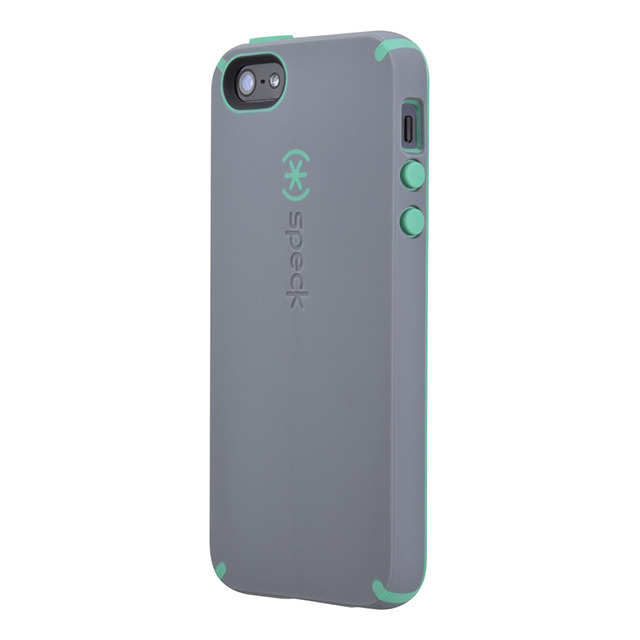 【iPhone5s/5 ケース】CandyShell Stain for iPhone5s/5 Graphite Grey/Malachite Green