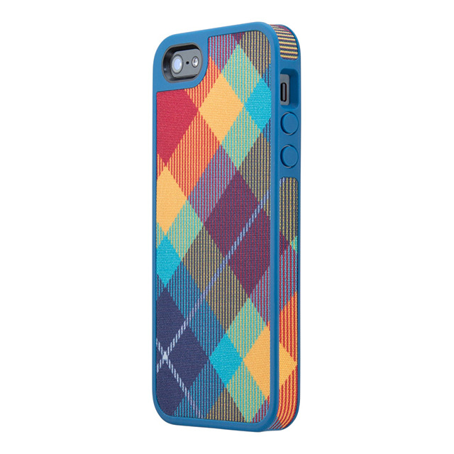 【iPhone5s/5 ケース】FabShell for iPhone5s/5 MegaPlaid Spectrum