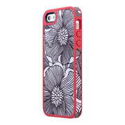 【iPhone5s/5 ケース】FabShell for iPhone5s/5 FreshBloom Coral Pink/Black