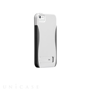 【iPhoneSE(第1世代)/5s/5 ケース】POP! with Stand Case (White/Titamium Grey)