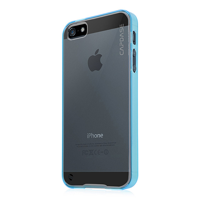 【iPhoneSE(第1世代)/5s/5 ケース】Soft Jacket Fuze DS Clear / Clear Blue