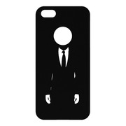 【iPhone5s/5 ケース】icover iPhone5s/5用ケース DESIGN  BLACK(ジェントルマン)