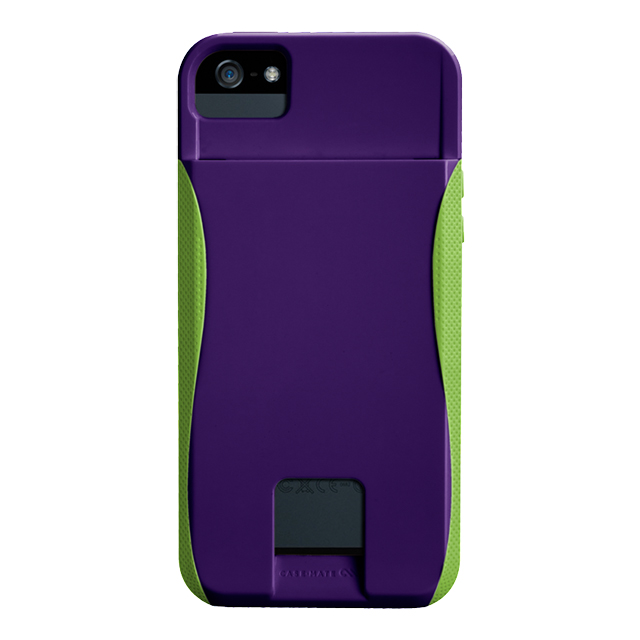 【iPhoneSE(第1世代)/5s/5 ケース】POP! ID Case, Violet Purple/Chartreuse Greengoods_nameサブ画像