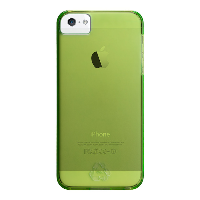【iPhoneSE(第1世代)/5s/5 ケース】rPet Barely There Case (Chartreuse Green)