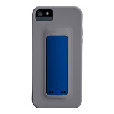 【iPhoneSE(第1世代)/5s/5 ケース】Snap Case (Titanium Grey/Marine Blue)