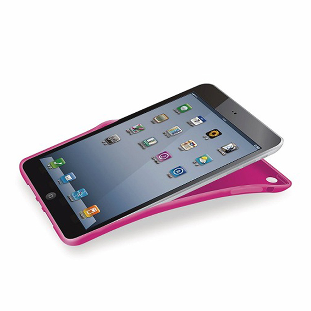 【iPad mini(第1世代) ケース】ソフトケース(ピンク)サブ画像