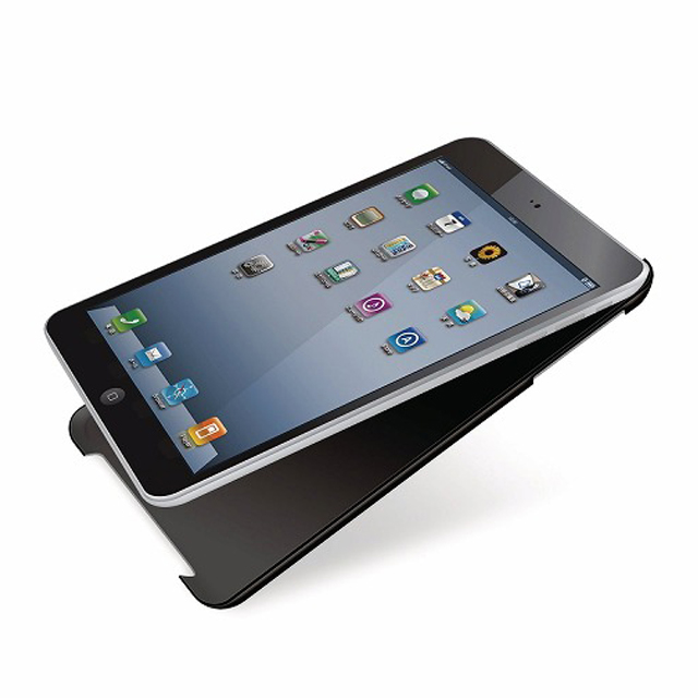 【iPad mini(第1世代) ケース】シェルカバー(ブラック)サブ画像