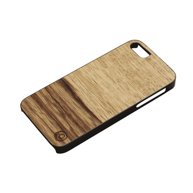 【iPhoneSE(第1世代)/5s/5 ケース】Real wood case Genuine Terra ブラックフレームサブ画像