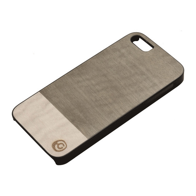 【iPhoneSE(第1世代)/5s/5 ケース】Real wood case Harmony Einstein ブラックフレームサブ画像
