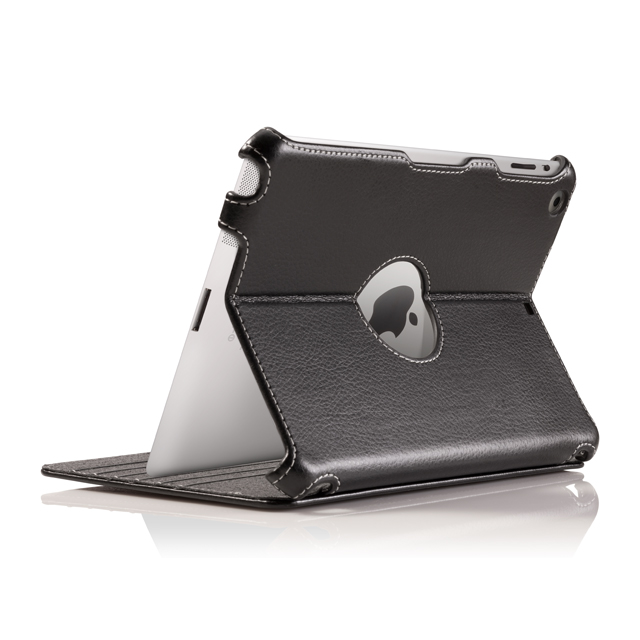 【iPad mini(第1世代) ケース】Vuscape Protective Case ＆ Stand - Leather Blackサブ画像