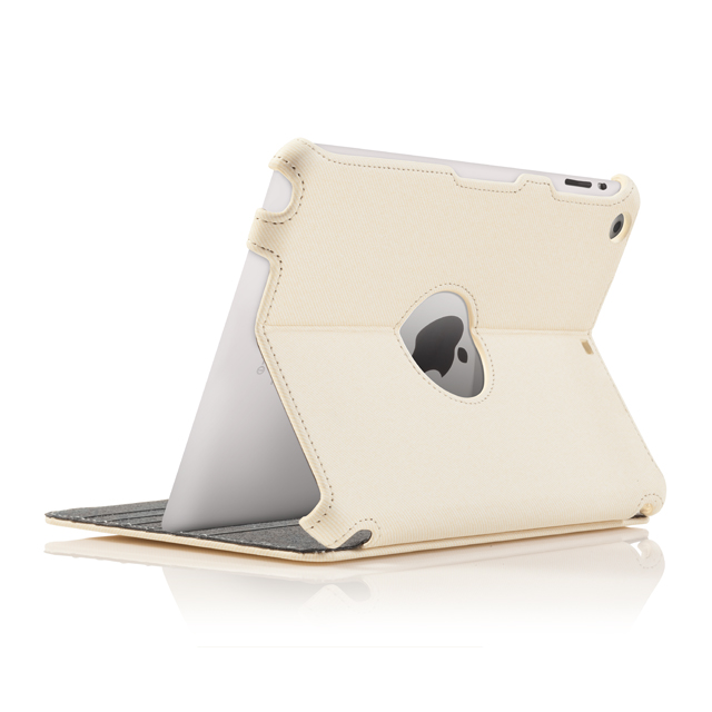 【iPad mini(第1世代) ケース】Vuscape Protective Case ＆ Stand - Bone Whiteサブ画像