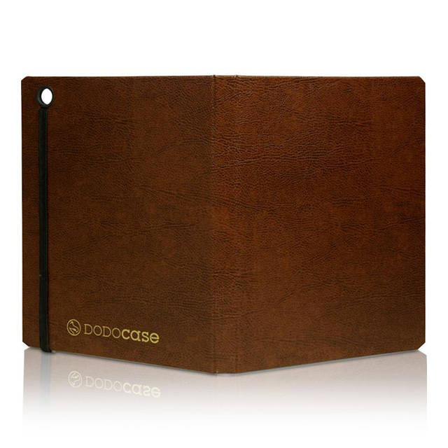 【iPad(第3世代/第4世代) iPad2 ケース】DODOcase SCHOLAR Leather Brown カメラホールサブ画像