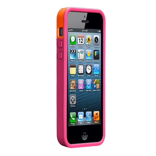 【iPhoneSE(第1世代)/5s/5 ケース】POP! ID Case, Tangerine Orange/Lipstick Pinkサブ画像