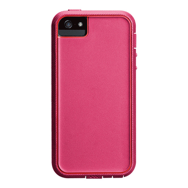 【iPhone5 ケース】iPhone 5 Tough Xtreme Case, Lipstick Pink/Flame Redサブ画像