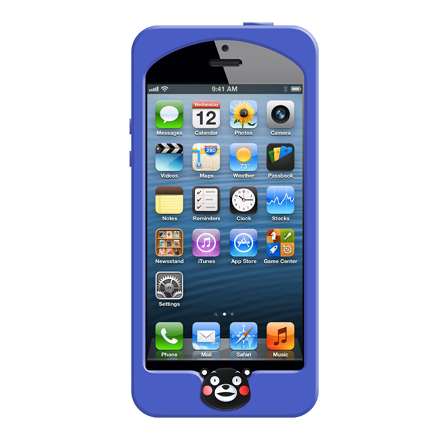 【iPhone5s/5 ケース】GWSPC KUMAMON1 BLUEサブ画像