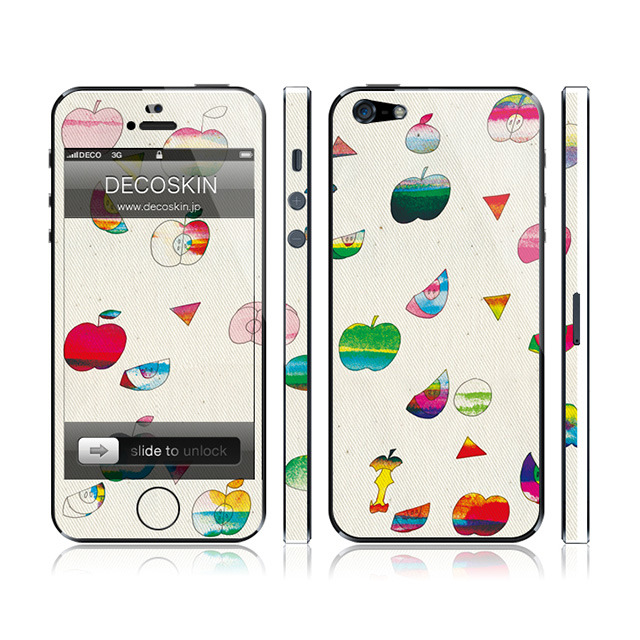 Iphone5 スキンシール Decoskin リンゴの風 Bayworks Iphoneケースは Unicase