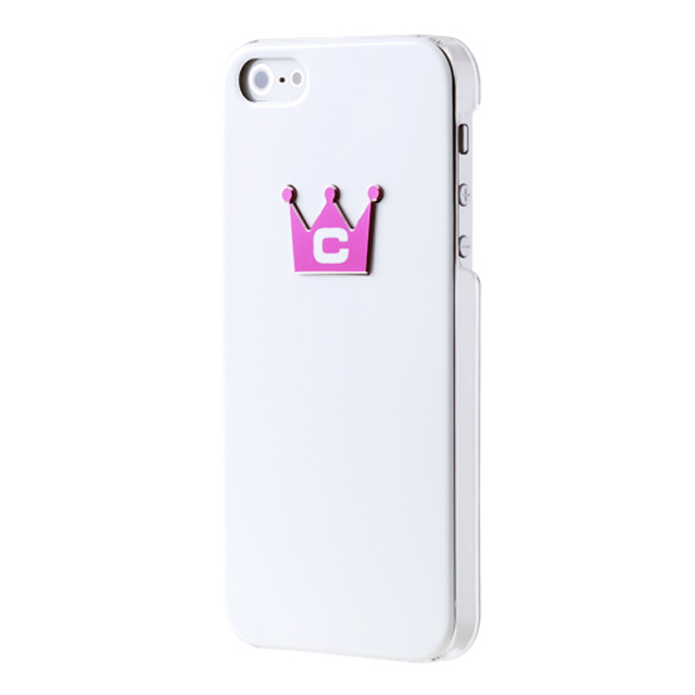 【iPhone5 ケース】CASECROWN iPhone5 Corset (WHITE-PINK)goods_nameサブ画像