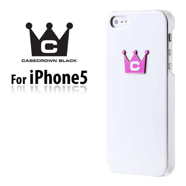 【iPhone5 ケース】CASECROWN iPhone5 Corset (WHITE-PINK)goods_nameサブ画像